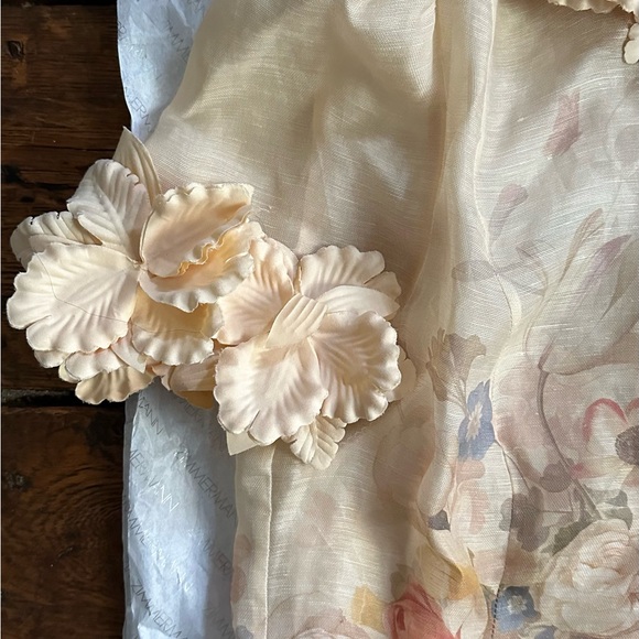 Zimmermann Luminosity Floral Applique Blouse - Picture 8 of 9